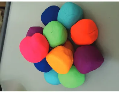 Figure 1. Play-Doh has a distinct and recognisable appearance, texture and smell