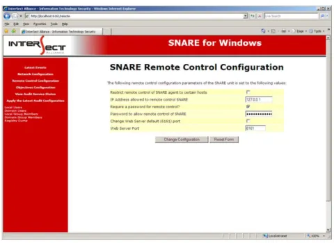 Figure 8 Remote Control Window 