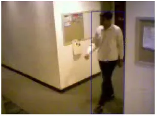 Fig 8. Box around moving object 