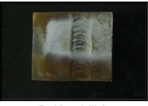Figure 2: Segment of weld bead 
