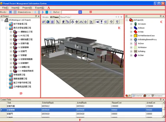 Figure 6: nD model binding 5. DEMONSTRATION 