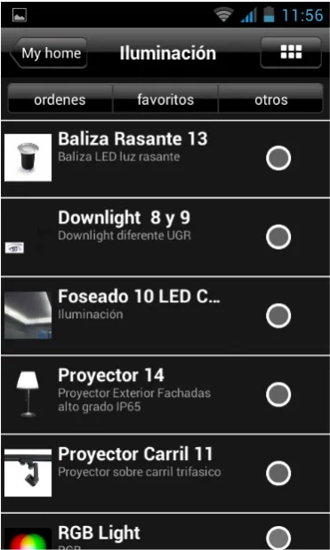 Figure 5.  Screenshot of the application 