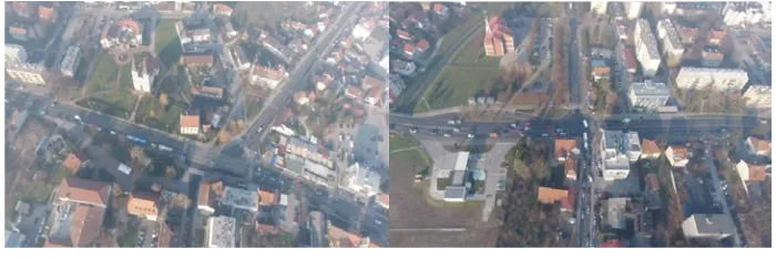 Fig. 5. Main Road Section of Zagrebačka Road Between Two Intersections (Fixed Frames-Method 1)