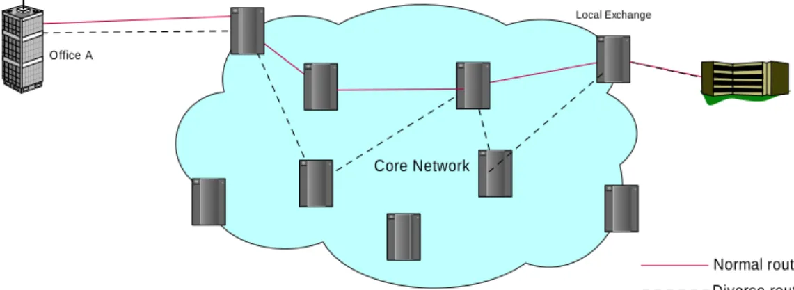 Figure 3: Diverse Routing