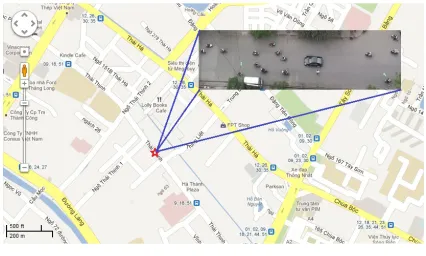 Fig. 3. Video Image of the Study Site