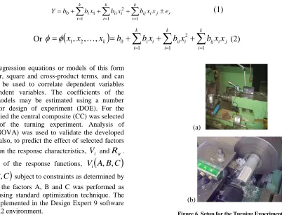 Figure 6. Setup for the Turning Experiment 