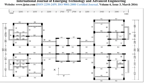 Figure. 1. Layout showing the Building Configuration