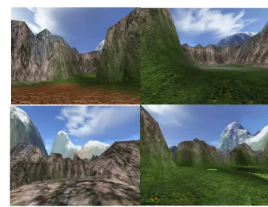 Figure 17: Screenshots of Lorian: Quake 3 Level  