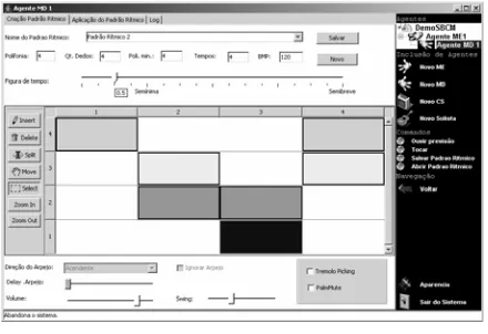 Figure 4: RH Agent's interface 