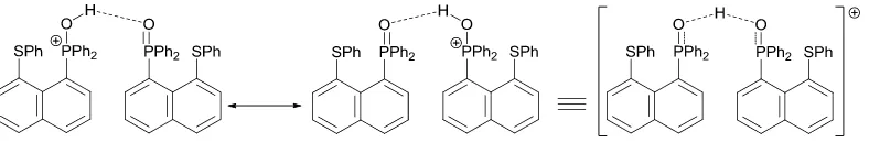 Figure 11 The molecular structure of hydroxydiphenyl[(8-phenylsulfanyl)naphthalene-1-yl]phosphonium 