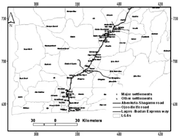 Fig. 1.Map of the Study Site