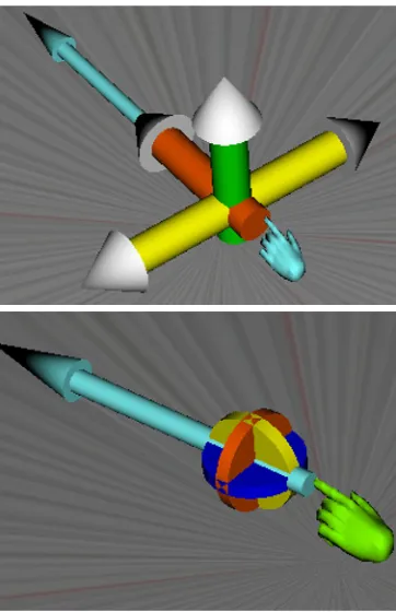 Figure 12: Architecture for cooperative manipulation based on the collaboration 