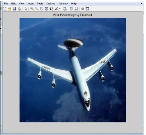 Fig III. Final fused image by proposed system 