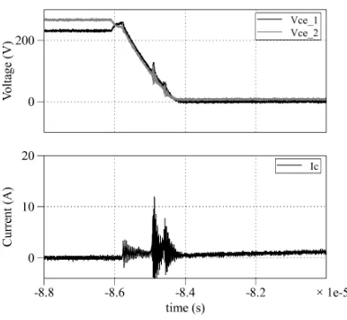 Fig. 7.Small signal model of the IGBT showing the parasitic elements