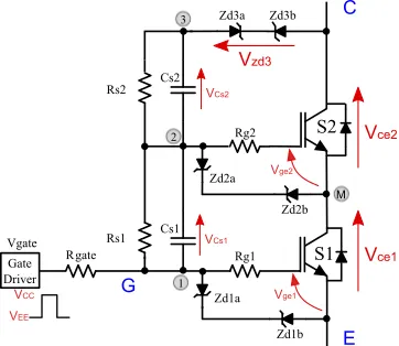 Fig. 2.Waveforms during the turn-on sequence