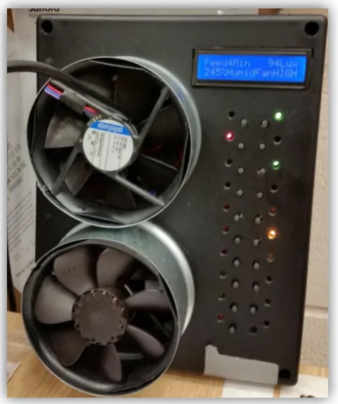 Figure 4.28: Custom HMI (Rear View)