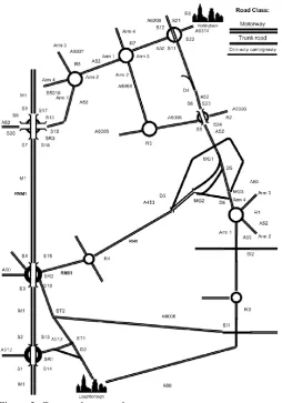 Figure 2. Case study network.  
