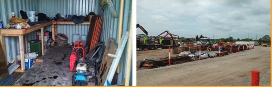 Fig. 10. Different visual order levels within the same construction site