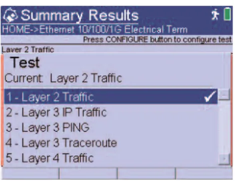 Figure 3 RFC2544 Latency (RTD) Test Results ReportFigure 1 Layer 2 Traffic Summary Results