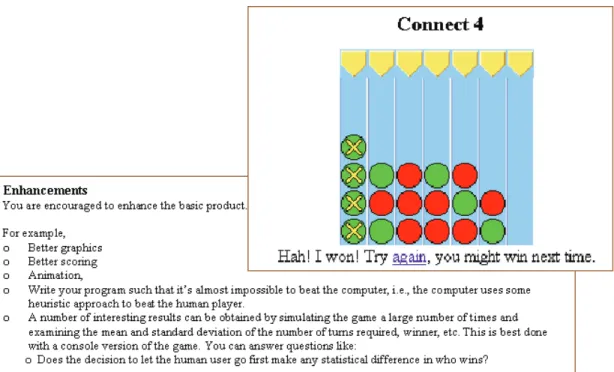 Figure 1: Scaffolding assignment. 