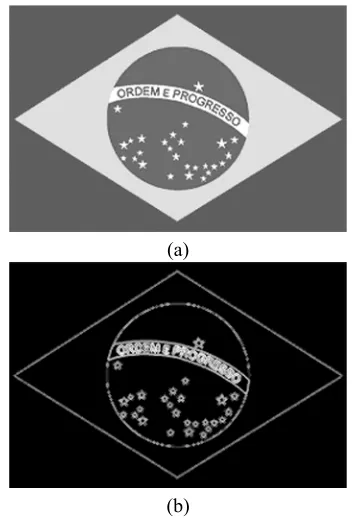 Figure 1. Weighted Gradient - (a) Original Image. (b) Gradient.