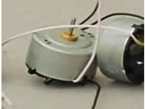 Fig 2: DC motors  