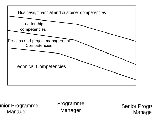 Fig 2.5: Programme Manager Career Progression (Milosevic et al, 2007) (Figure 