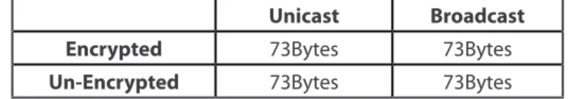 Figure 6:  Maximum Payloads Size