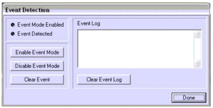 FIGURE 2. EVENT-DETECTION WINDOW