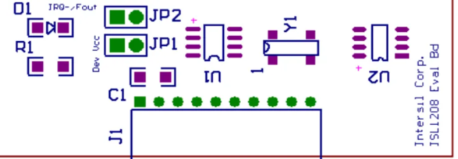 FIGURE 4. ISL1208 DAUGHTERCARD POWER