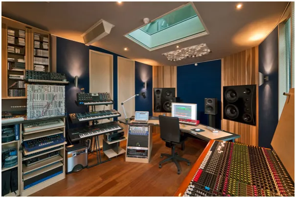 Figure 3.2: Armin Van Buuren’s private studio (From [Senior, 2009])