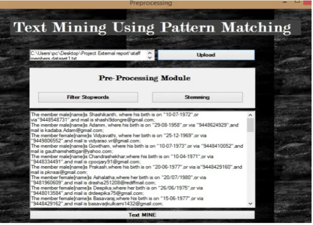 Figure 4.  Uploading and Reading a text file