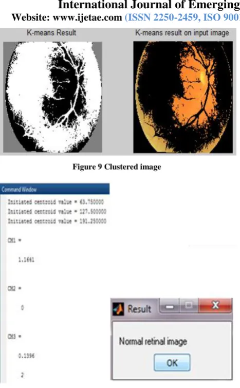 Figure 9 Clustered image 