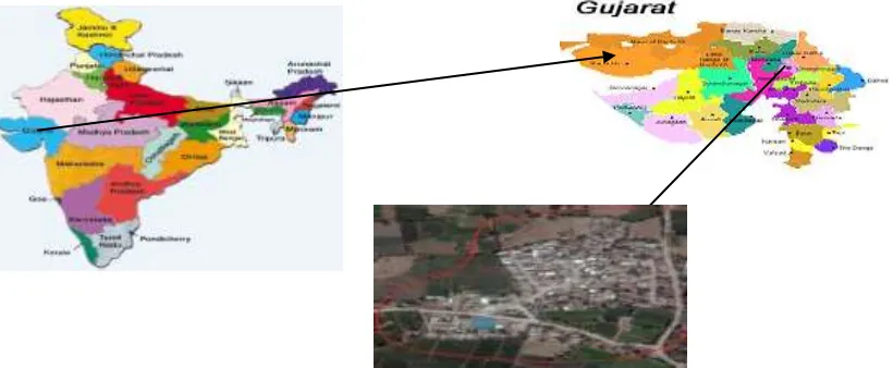 Figure 3 : Dantali village, Taluka: kalol, District: Gandhinagar [3] 