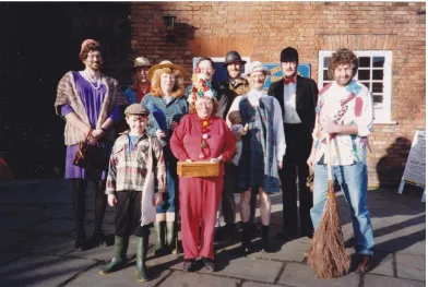 Figure 14: The Tiger's Guysers, Long Eaton, 1994. Ex Owd ‘Ossers include Bob Baron, Andy Leith and me
