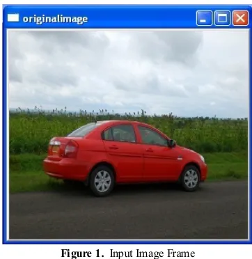 Figure 1.  Input Image Frame 
