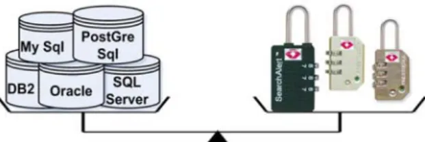Fig. 1. Evaluate the risky level of many DBMSs