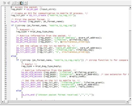 Figure 4-12 the coding of “store_FA&Re” state 