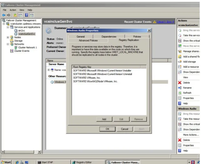 Figure 10. Replicating Registry Entries