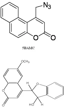 Figure 1: The molecular structures of [5BAMC] & [4DHMC] 