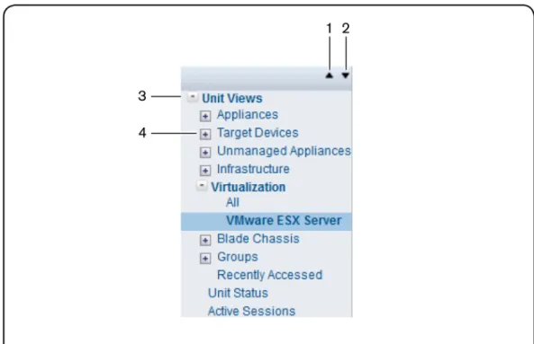 Figure 3.2: Example Side Navigation Bar Table 3.2: Side Navigation Bar Descriptions
