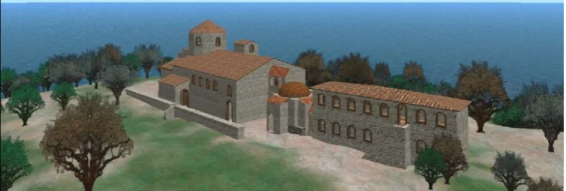 Figure 2.2: LAVA project in OpenSim 