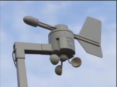 Fig. 2 – wind speed and direction sensor 