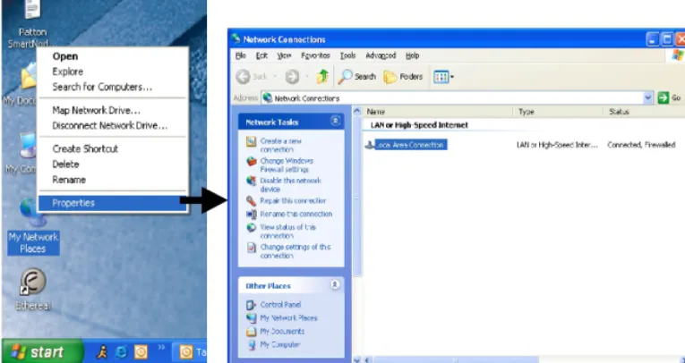 Figure 2.  Displaying the Internet Properties (TCP/IP) Properties window