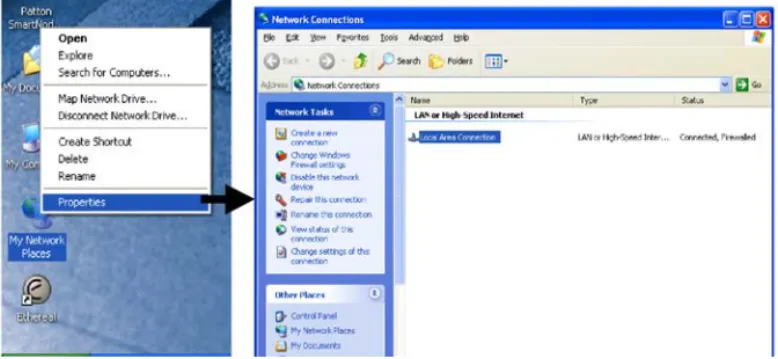 Figure 4. Displaying the Internet Properties (TCP/IP) Properties window