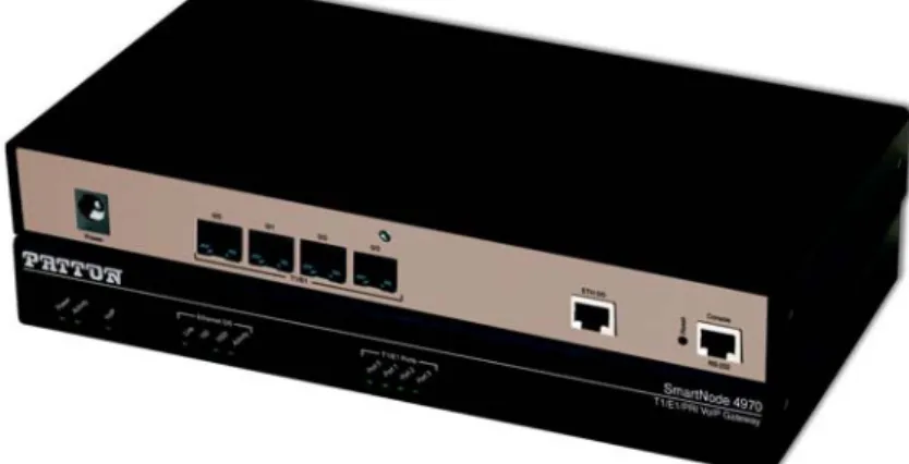 Figure 1. SmartNode 4970 The SmartNode 4970 performs the following major functions: