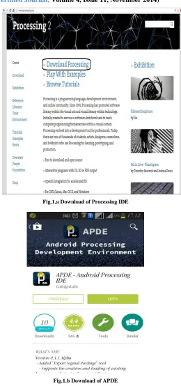 Fig.1.b Download of APDE 