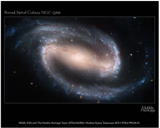 Figure 1.5: The barred spiral galaxy NGC 1300. NGC 1300 has been classiﬁed as a SBbc galaxy dueto its grand-design spiral structure