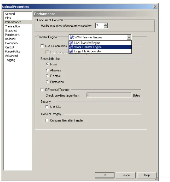 Figure 7 – Job Definition with SSL 