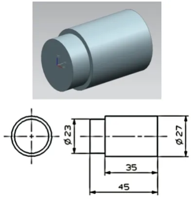 Figure 1.  Specimen Design Test 